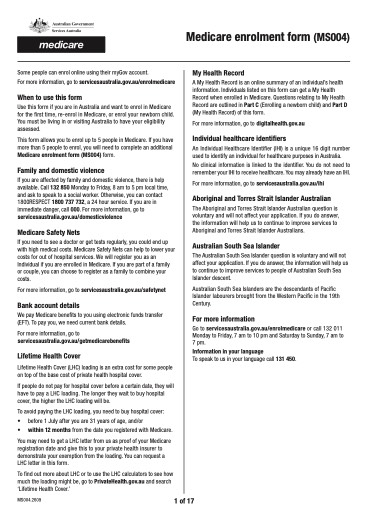 MS004 form preview